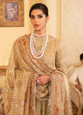 The Royal Palace By Nureh Embroidered Organza Unstitched 3 Piece Suit - 42